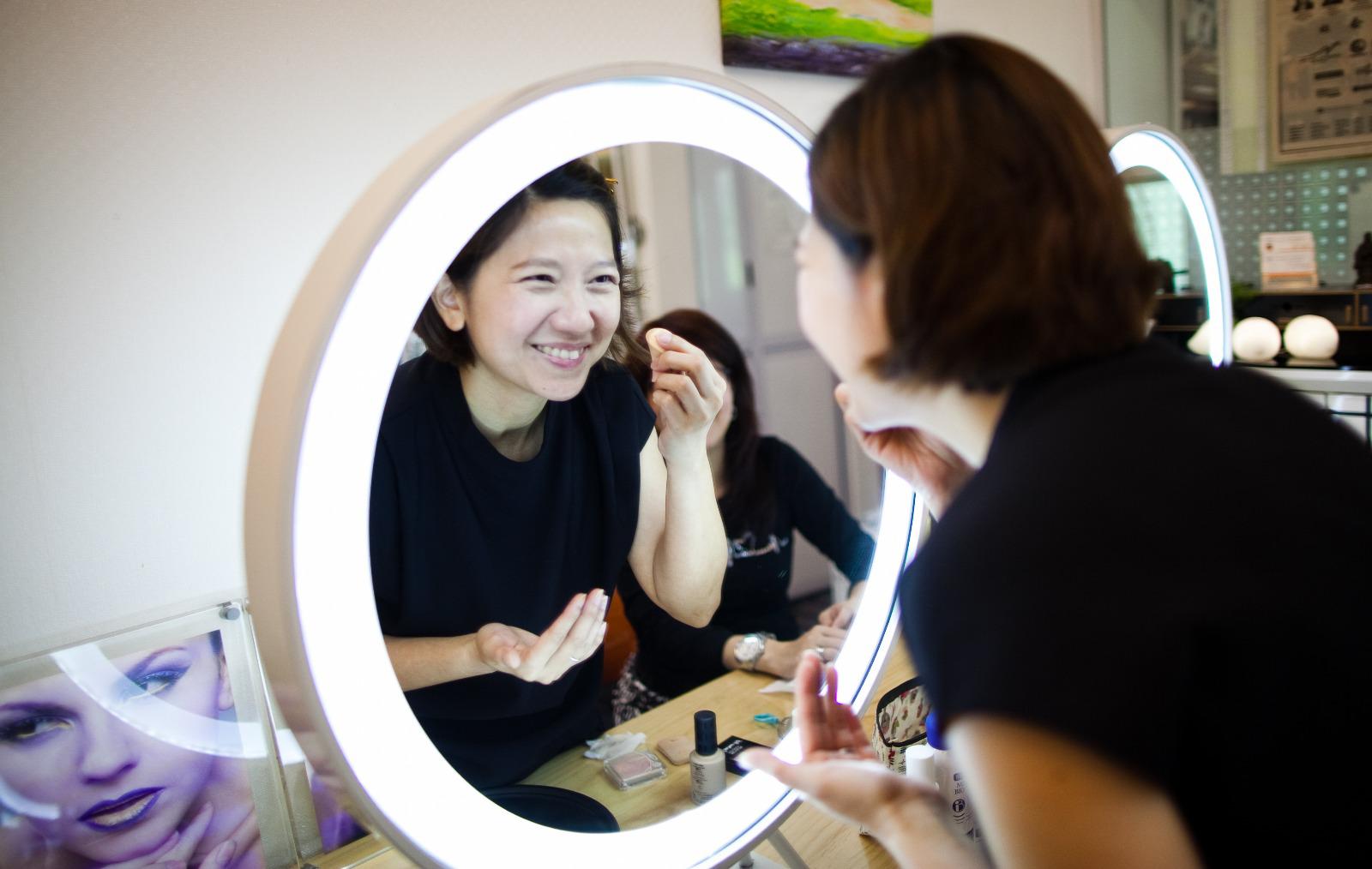 Personal makeup course landing page Makeup Course Singapore